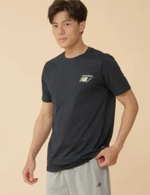 T-shirt New Balance Essentials Heathertech Graphic